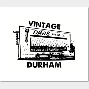 Davis Baking Company Vintage Durham North Carolina Posters and Art